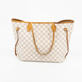 Louis Vuitton Damier Azur Neverfull MM Tote Bag #1679 by Bolt Boutique