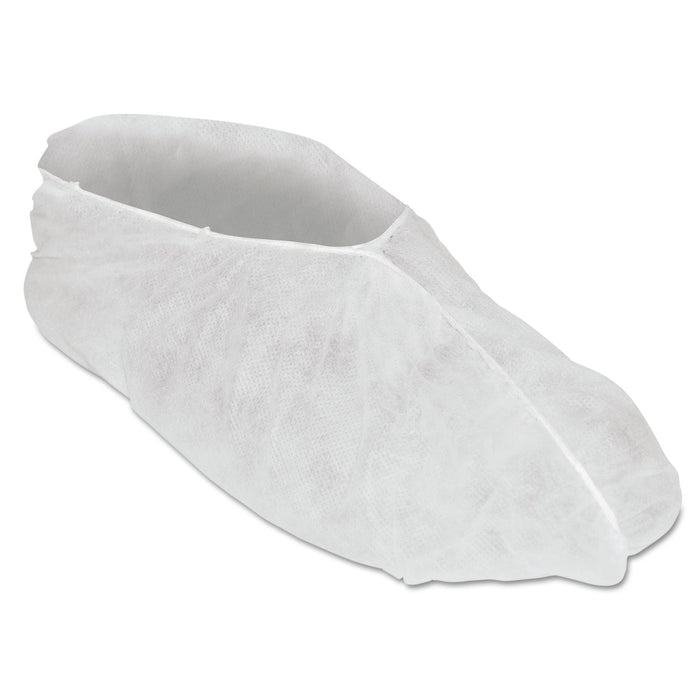 KleenGuard A20 Breathable Particle Protection Shoe Covers, One Size Fits All, White, 300/Carton