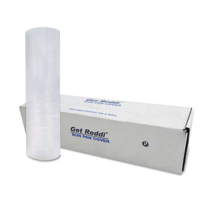 Inteplast Group Poly Bun Pan Cover Lid, 21 x 35, 19 Micron, Clear, Plastic, 200/Carton