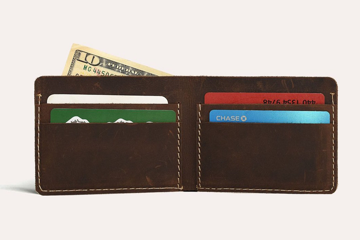 Straight Cut Bifold by Kiko Leather