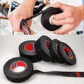 5-Meter Heat-Resistant Electrical Tape – Black Polyester for Car & Cable Management by DailySale