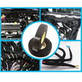 5-Meter Heat-Resistant Electrical Tape – Black Polyester for Car & Cable Management by DailySale