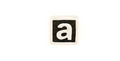 Emarvanay Jewelry Interchangeable Magnetic Enamel Charm Letter A by Vanessa Jane