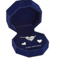 Macys Cubic Zirconia Mom Heart Pendant Necklace and Mother-of-Pearl Earrings by Vanessa Jane