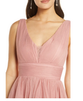 Sequin Hearts Juniors Layered-Mesh Gown by Vanessa Jane