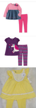 Kids Headquarters Little Girls Tunic & Leggings by Vanessa Jane