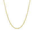 14k Yellow Gold Bead Chain 1.5mm by Bids.com