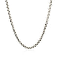 3.0mm Sterling Silver Rhodium Plated Round Box Chain by Bids.com