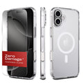 iPhone 16 Clear Case & Screen Protector Kit - Rugged Protection, MagSafe | Classic Series by Zerodamage Sahara Case LLC