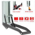 16oz Can Crusher Heavy Duty Metal with Bottle Opener Wall Mounted by DailySale