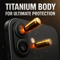 iPhone 17 Camera Protector - Eagle Eye, Titanium Glass (2-Pack) | ZeroDamage by Zerodamage Sahara Case LLC