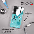 Nurse HD Custom Name Samsung Galaxy S22 Phone Case by Affinity Bands