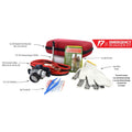 17-Piece Set: Emergency Roadside Kit by DailySale