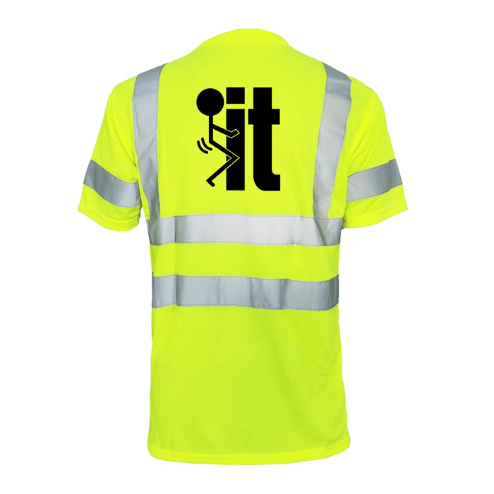 F It - Reflective Safety T-Shirt by Armed American Supply