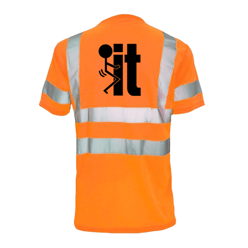 F It - Reflective Safety T-Shirt by Armed American Supply