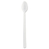 Dart Bonus Polypropylene Utensils, 8", Spoon, White, 1000/Carton