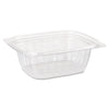 Dart ClearPac Container Lid Combo-Pack, 12 oz, 4.88 x 5.88 x 2, Clear, Plastic, 63/Bag, 4 Bags/Carton