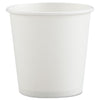 Dart Polycoated Hot Paper Cups, 4 oz, White, 50 Bag, 20 Bags/Carton