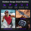 1.71" Tactical Military Sports Smart Watch by DailySale