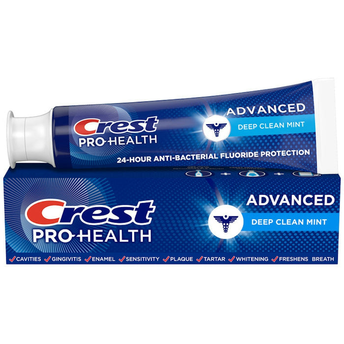 Crest Advanced Fluoride Deep Clean Mint Toothpaste 5.1 Oz by Pasteur Pharmacy