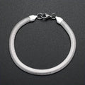 6mm Stainless Steel Snake Chain Bracelet – Unisex by DailySale
