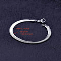6mm Stainless Steel Snake Chain Bracelet – Unisex by DailySale