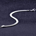 6mm Stainless Steel Snake Chain Bracelet – Unisex by DailySale