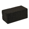 Scotch-Brite Grill Brick, 3.5 x 4 x 8, Charcoal,12/Carton