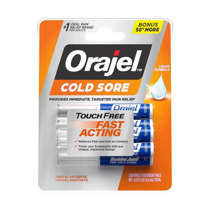 Orajel Touch Free Cold Sore Treatment .12Oz by Pasteur Pharmacy