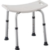 Nova Bath Seat With Back And Arms - White