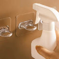 4-Pack Clear Adhesive Utility Hooks by DailySale