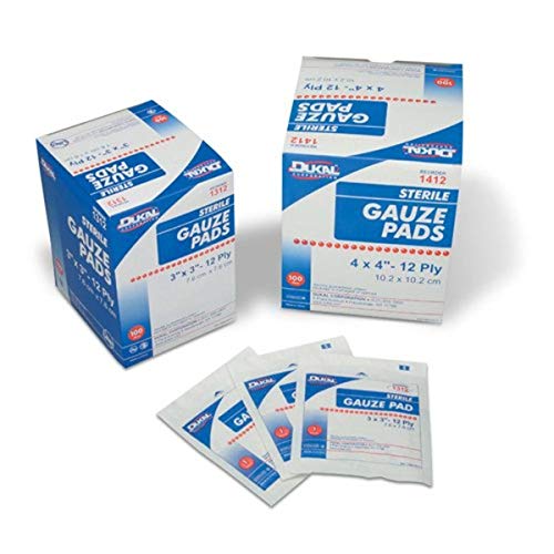 Cramer Gauze 12 Ply St 3X3″ 100 Pads by Pasteur Pharmacy