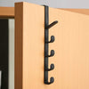 4-Hook Over-the-Door Adjustable Clothing & Bag Organizer