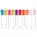10-Pack Colorful Silicone Eye Droppers – Crafts, Gummy Making, Candy Molds by DailySale