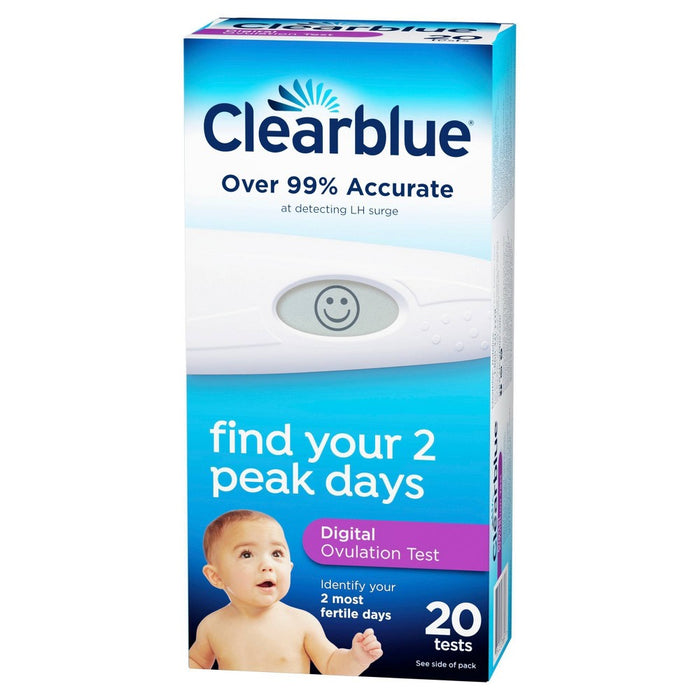 Clearblue Digital Ovulation Test, 20 Tests by Pasteur Pharmacy
