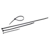 Tatco Nylon Cable Ties, 11 x 0.19, 50 lb, Black, 500/Pack
