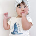 graphic tee | halloween hat by Finn + Emma