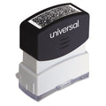 Universal Security Stamp, Obscures Area 1.69 x 0.56, Black