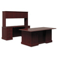 HON 94000 Series Kneespace Credenza, 72w x 24d x 29.5h, Mahogany