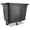 Rubbermaid Cube Truck, 500 lb Capacity, Black
