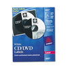 Avery Laser CD Labels, Matte White, 250/Pack