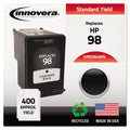 Innovera Remanufactured Black High-Yield Ink, Replacement for 98 (C9364A), 400 Page-Yield