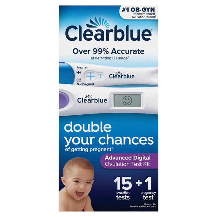 Clearblue Advanced Digital Ovulation Test Kit by Pasteur Pharmacy