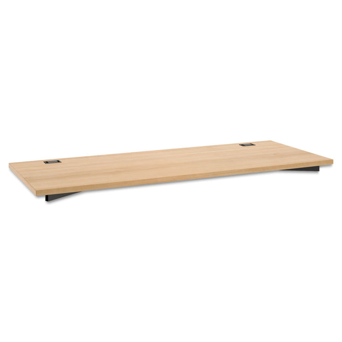HON Manage Series Worksurface, 60" x 23.5" x 1", Wheat
