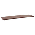 HON Manage Series Worksurface, 72" x 23.5" x 1", Chestnut