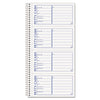 TOPS Petty Cash Receipt Book, Two-Part Carbonless, 5.5 x 11, 4/Page, 200 Forms