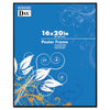 DAX Coloredge Poster Frame, Clear Plastic Window, 16 x 20, Black
