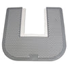 Impact Disposable Toilet Floor Mat, Nonslip, Orchard Zing Scent, 23 x 21-5/8, Gray, 6/Carton