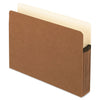 Pendaflex Smart Shield File Pocket, 5.25" Expansion, Letter Size, Red Fiber, 10/Box