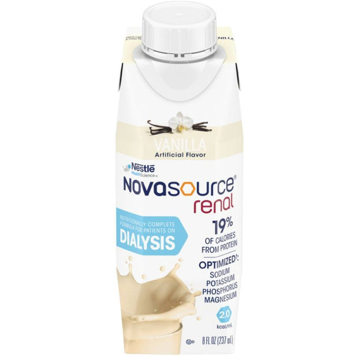 Nestlé Novasource® Renal – Vanilla Flavor (8 fl oz, 24/Case) by Pasteur Pharmacy